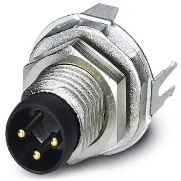 Stecker, M8, 3-polig, Lötstifte, Schraubverriegelung, gerade, 1455997 Neue Kollektion