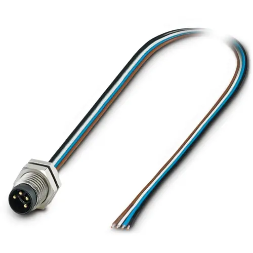 Einbaustecker, M8, 4-polig, Litzenanschluss, gerade, 1453481 Angebot