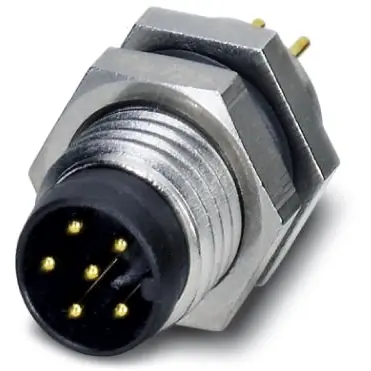 Mega-Angebot Stecker, M8, 6-polig, Lötstifte, Schraubverriegelung, gerade, 1436521
