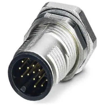 Sichere Zahlung Stecker, M12, 17-polig, Lötstifte, SPEEDCON-Verriegelung, gerade, 1559974