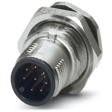 Markenware Stecker, M12, 8-polig, Lötstifte, SPEEDCON-Verriegelung, gerade, 1542758