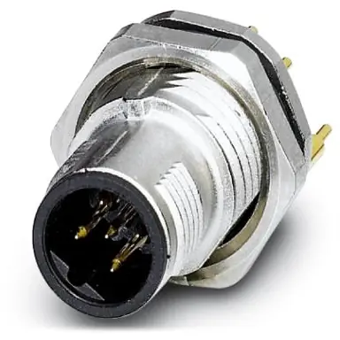 Stecker, M12, 5-polig, Lötstifte, SPEEDCON-Verriegelung, gerade, 1558577 Markenware