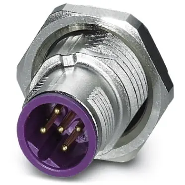 Direkt Vom Hersteller Stecker, M12, 5-polig, Lötstifte, Schraubverriegelung, gerade, 1456475