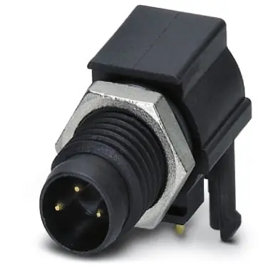 Top-Seller Stecker, M8, 3-polig, Lötstifte, Schraubverriegelung, gerade, 1440070