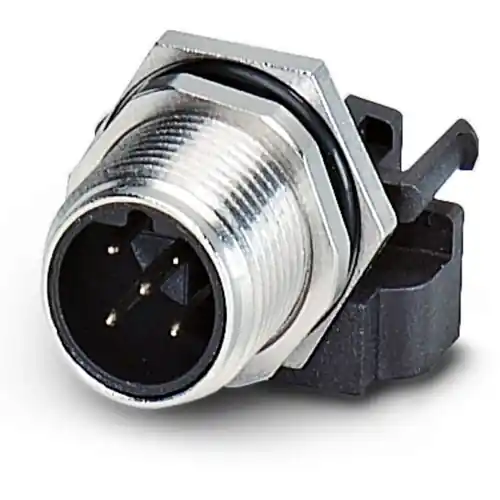 Finale Aktion Stecker, M12, 5-polig, Lötstifte, Schraubverriegelung, gerade, 1528206