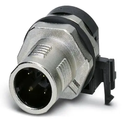 Sichere Zahlung Einbaustecker, M12, 4-polig, Lötstifte, Schraubverriegelung, gerade, 1439913