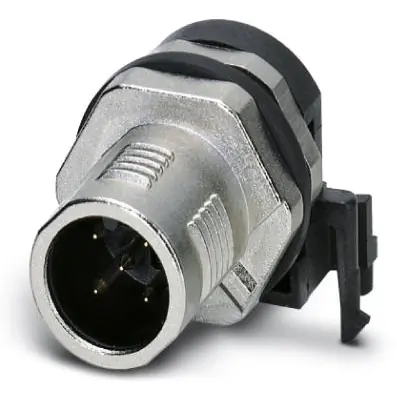 Gratis Versand Einbaubuchse, M12, 5-polig, Lötstifte, Schraubverriegelung, gerade, 1436602