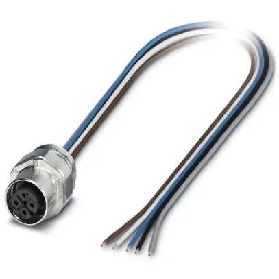 Beliebt Einbaubuchse, M12, 5-polig, Litzenanschluss, SPEEDCON-Verriegelung, gerade, 1446375