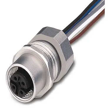 Versand Am Gleichen Tag Einbaustecker, M12, 5-polig, Litzenanschluss, gerade, 1683756