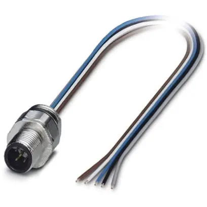 Angebot Einbaustecker, M12, 5-polig, Litzenanschluss, gerade, 1515057