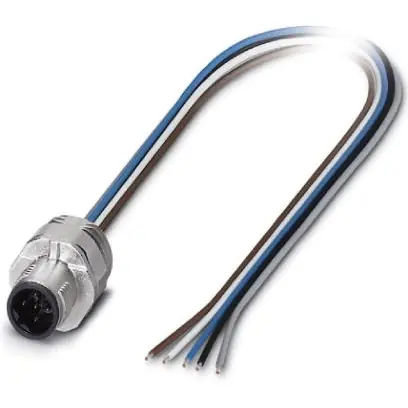 Einbaustecker, M12, 5-polig, Litzenanschluss, SPEEDCON-Verriegelung, gerade, 1520026 Top-Angebot