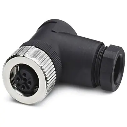 Wochenendangebot Kupplung, M12, 5-polig, Schraubanschluss, SPEEDCON-Verriegelung, abgewinkelt, 1543414