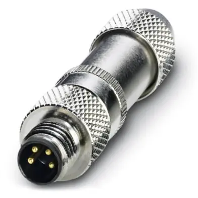Aktuell Stecker, M8, 4-polig, Lötanschluss, Schraubverriegelung, gerade, 1506914