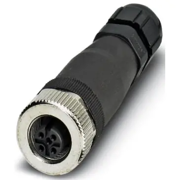 Mega-Angebot Kupplung, M12, 4-polig, Schraubanschluss, Schraubverriegelung, gerade, 1430381