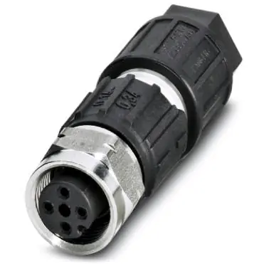 Stecker, M12, 4-polig, Schneidklemmanschluss, Schraubverriegelung, gerade, 1440766 Top-Seller