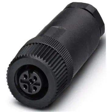 Kupplung, M12, 5-polig, Schraubanschluss, Schraubverriegelung, gerade, 1500787 Bestpreis