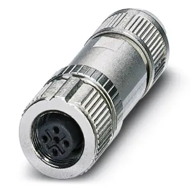 Top-Angebot Kupplung, M12, 5-polig, Push-in, Schraubverriegelung, gerade, 1424664