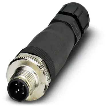 Stecker, M12, 5-polig, Schraubanschluss, Schraubverriegelung, gerade, 1456466 Garantierte Lieferung