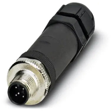 Stecker, M12, 5-polig, Schraubanschluss, Schraubverriegelung, gerade, 1556825 Jetzt Kaufen