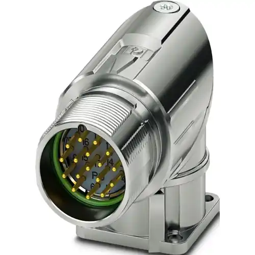 Top-Angebot Aufbaustecker, M23, 19-polig, Crimpanschluss, Standard-/ONECLICK-Schnellverriegelung, abgewinkelt, 1718625