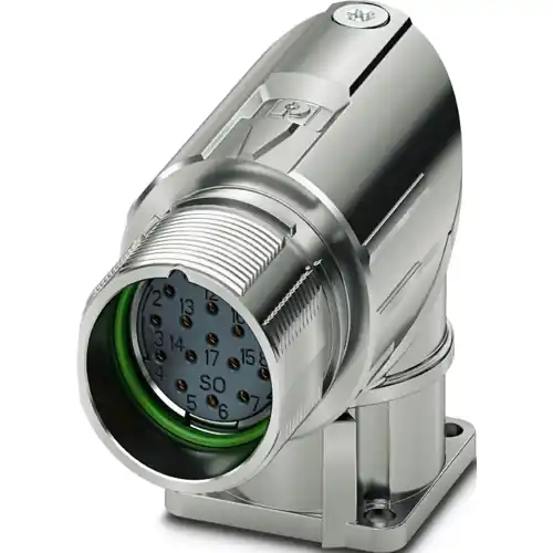 Top-Preis Aufbaubuchse, M23, 16-polig, Crimpanschluss, Standard-/ONECLICK-Schnellverriegelung, abgewinkelt, 1681478