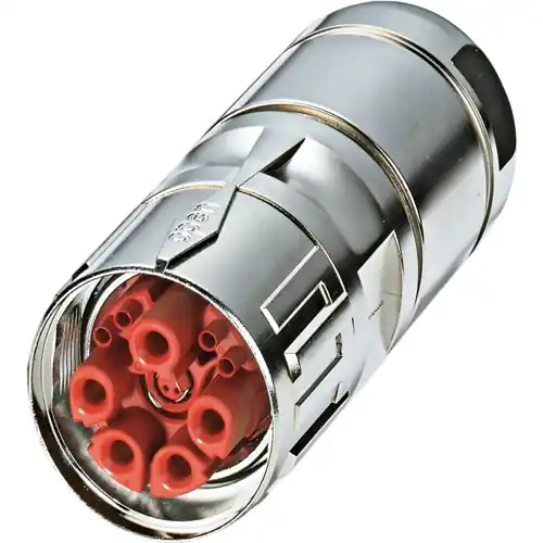 Kupplung, M23, 9-polig, Crimpanschluss, Standard-/SPEEDCON-Verriegelung, gerade, 1315500 Schnäppchen