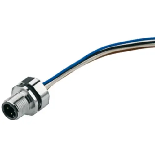 Einbaustecker, M12, 5-polig, Litzenanschluss, gerade, 1814900000 Gratis Versand