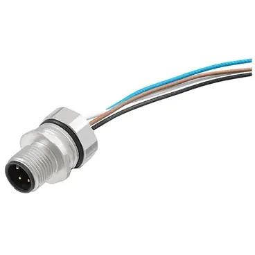 Einbaustecker, M12, 5-polig, Litzenanschluss, gerade, 1861170000 Preisknaller