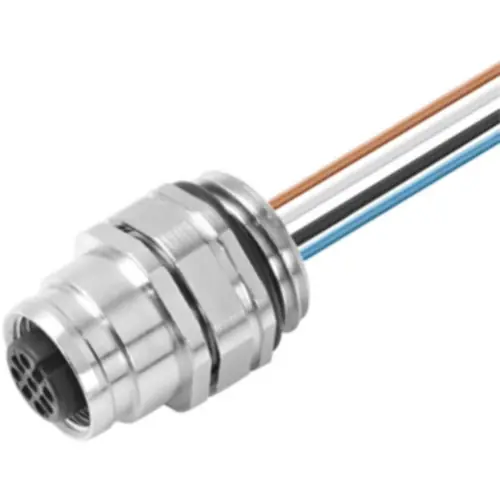 Bestseller Einbaubuchse, M12, 4-polig, Litzenanschluss, gerade, 1861190000