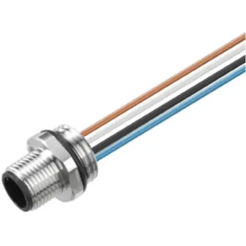 Top-Angebot Einbaustecker, M12, 8-polig, Litzenanschluss, gerade, 1861240000