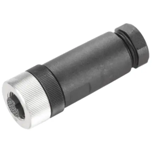 Kracherpreis Kupplung, M12, 12-polig, Lötanschluss, gerade, 1924960000