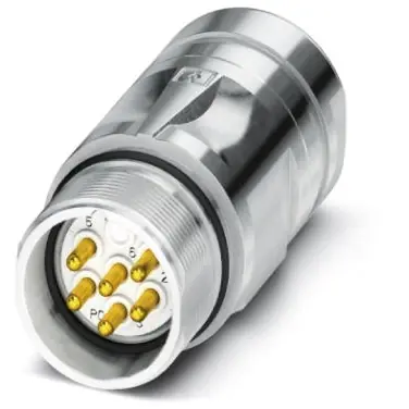 Stecker, M23, 9-polig, Lötanschluss, SPEEDCON-Verriegelung, gerade, 1620163 Finale Aktion