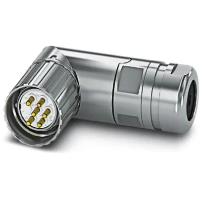 Meistverkauft Stecker, M23, 9-polig, Lötanschluss, Schraubverriegelung, abgewinkelt, 1620189