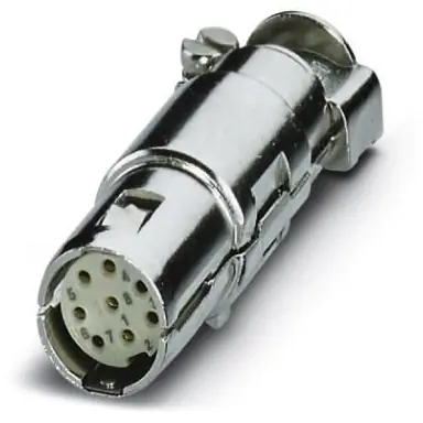 Kupplung, 8-polig, Crimpanschluss, gerade, 1066080 Finale Aktion