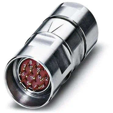 Neu Im Sortiment Stecker, M23, 12-polig, Crimpanschluss, Schraubverriegelung, gerade, 1614067