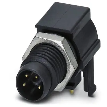 Wochenendangebot Stecker, M8, 4-polig, Lötstifte, Schraubverriegelung, gerade, 1440096