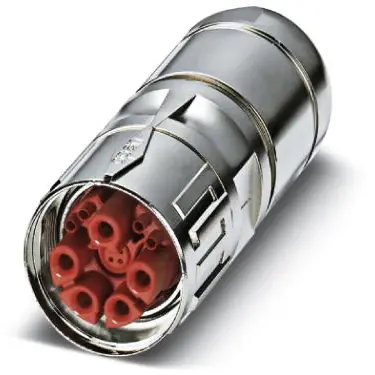 Kupplung, M40, 13-polig, Crimpanschluss, SPEEDCON-Verriegelung, gerade, 1623687 Super-Preis