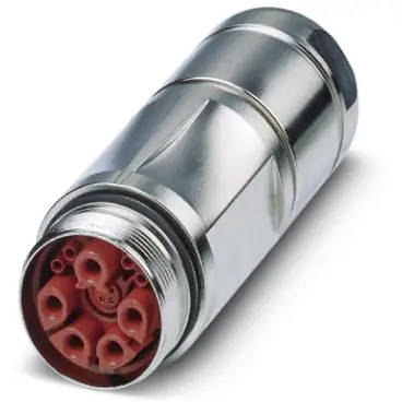 Kupplung, M40, 13-polig, Crimpanschluss, SPEEDCON-Verriegelung, gerade, 1623705 Zertifiziert