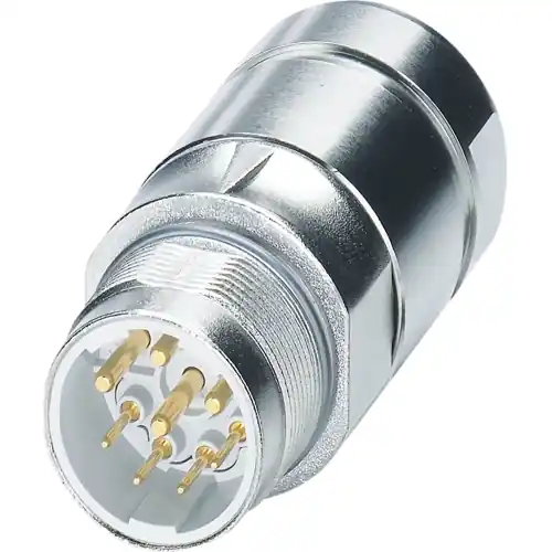 Stecker, M23, 6-polig, Crimpanschluss, Standard-/SPEEDCON-Verriegelung, gerade, 1241897 Super-Preis