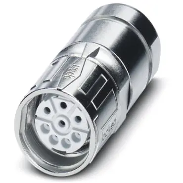 Preisknaller Kupplung, M23, 6-polig, Crimpanschluss, SPEEDCON-Verriegelung, gerade, 1627030