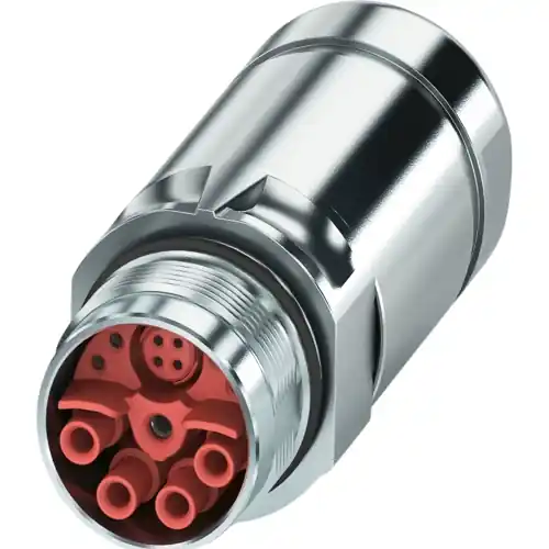 Stecker, M23, 9-polig, Crimpanschluss, Standard-/SPEEDCON-Verriegelung, gerade, 1105738 Aktuell