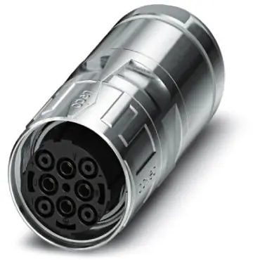 Kupplung, M40, 6-polig, Crimpanschluss, SPEEDCON-Verriegelung, gerade, 1613429 Preisknaller