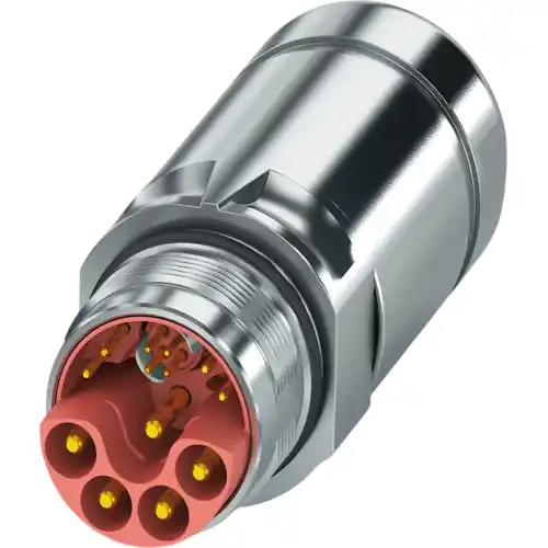 Stecker, M23, 15-polig, Crimpanschluss, Standard-/SPEEDCON-Verriegelung, gerade, 1568964 Ausverkauf