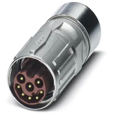 Aktuell Stecker, M17, 8-polig, Crimpanschluss, SPEEDCON-Verriegelung, gerade, 1618649