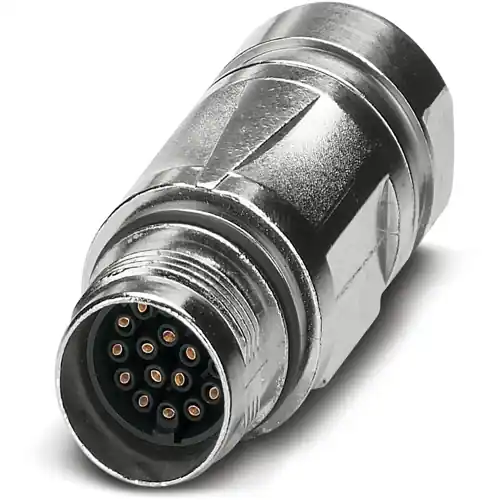 Kupplung, M17, 8-polig, Crimpanschluss, SPEEDCON-Verriegelung, gerade, 1619017 Preisknaller