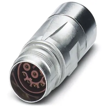 Expressversand Kupplung, M17, 8-polig, Crimpanschluss, SPEEDCON-Verriegelung, gerade, 1618726