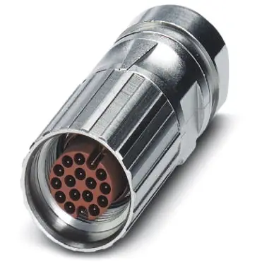 Aktuell Stecker, M17, 17-polig, Crimpanschluss, Schraubverriegelung, gerade, 1607626