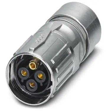 Kupplung, M17, 4-polig, Crimpanschluss, SPEEDCON-Verriegelung, gerade, 1618603 Top-Seller