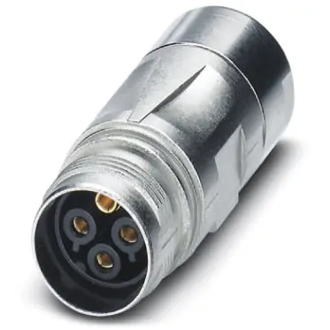 Kupplung, M17, 6-polig, Crimpanschluss, SPEEDCON-Verriegelung, gerade, 1618698 Letzte Chance