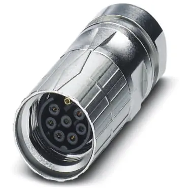 Expressversand Kupplung, M17, 8-polig, Crimpanschluss, SPEEDCON-Verriegelung, gerade, 1624556